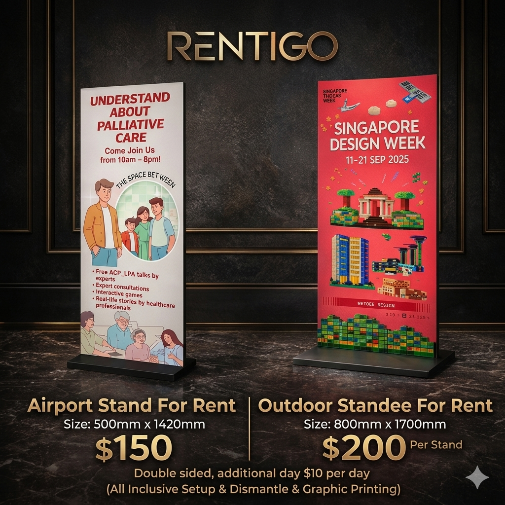 Standee Rental Singapore