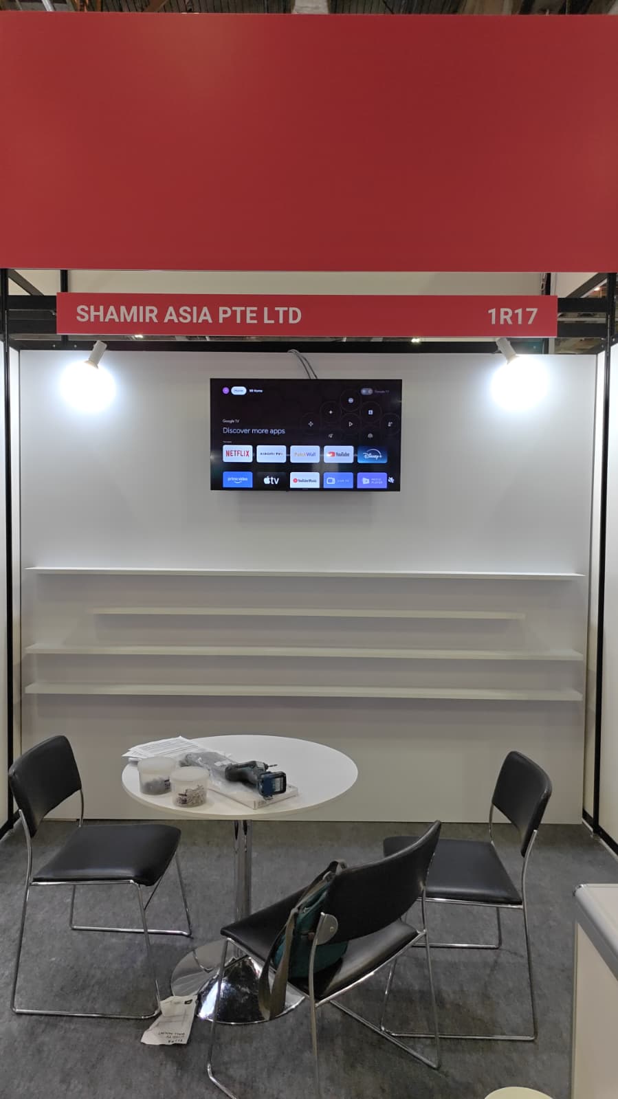 43-inch Wall-Mounted TV