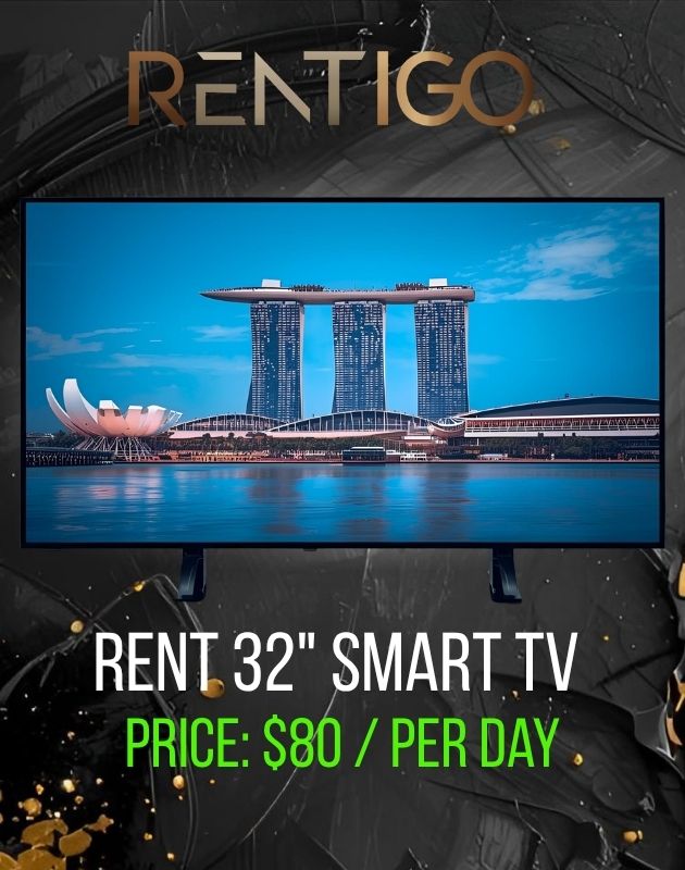 Rent 32" 4K Smart TV – Simple & Fast Setup