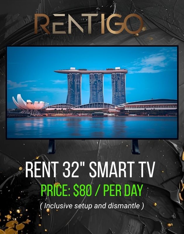 Rent 32" 4K Smart TV – Simple & Fast Setup