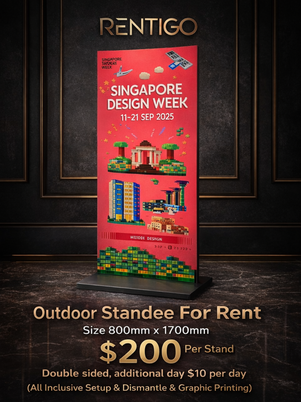 Standee Rental Singapore