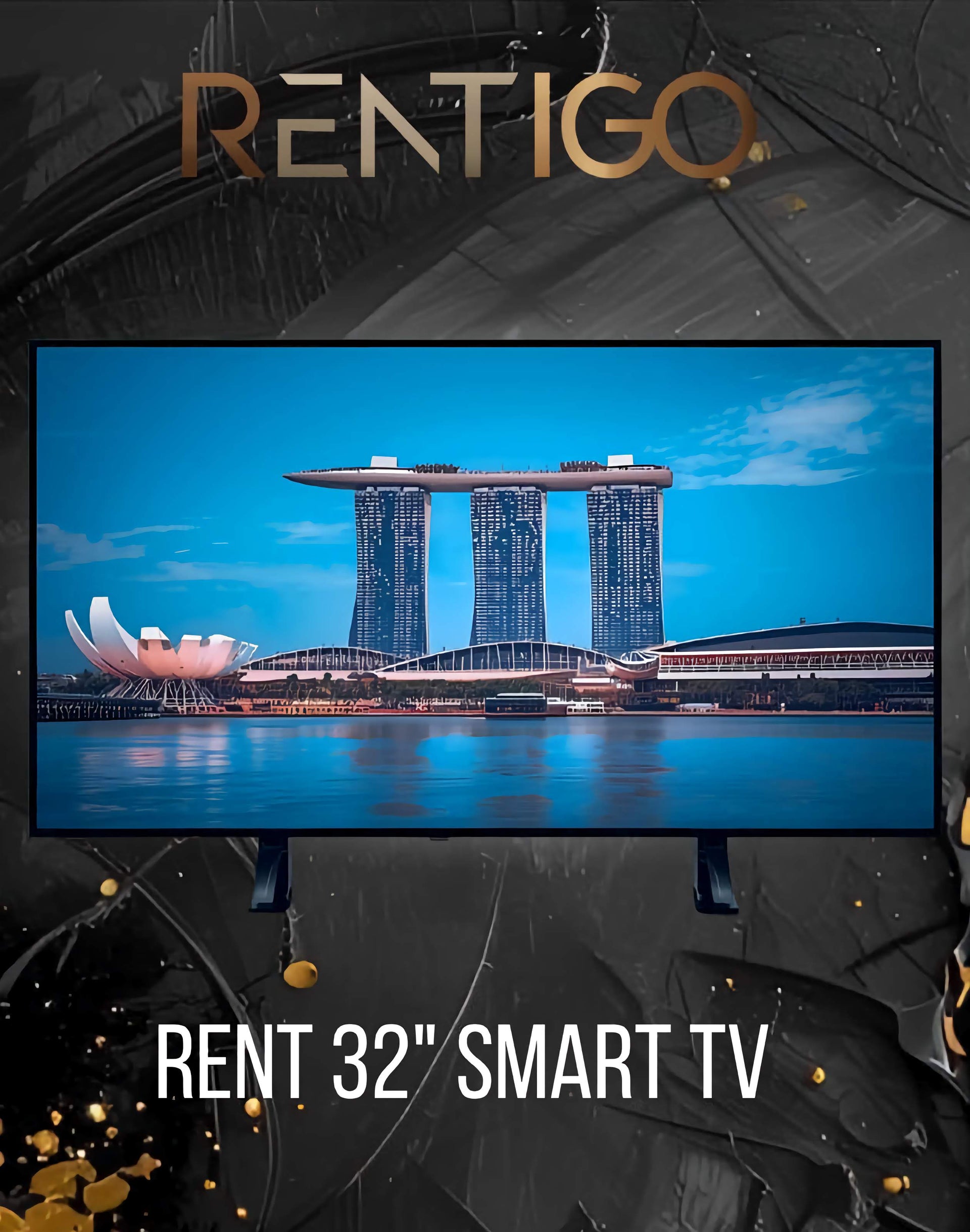 Rent 32" 4K Smart TV – Simple & Fast Setup